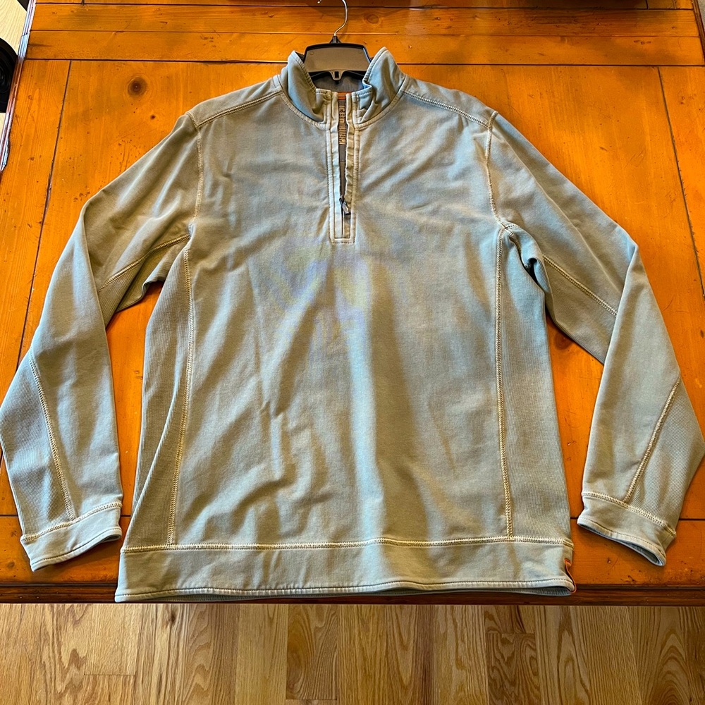 Tommy Bahama quarter-zip sweater - size large